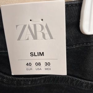 Zara Hi-Rise Ankle length slim